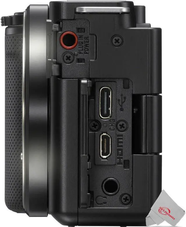 Alt view image 9 of 20 - Sony ZV-E10 Mirrorless 24.2MP 4K Digital Camera Body Black