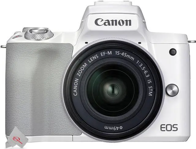 Alt view image 9 of 20 - Canon EOS M50 Mark II + EF-M 15-45mm is STM Kit White