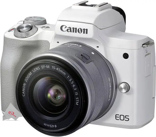 Alt view image 11 of 20 - Canon EOS M50 Mark II + EF-M 15-45mm is STM Kit White