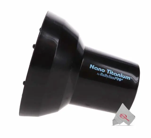 Alt view image 3 of 7 - CONAIR BABNTD3 BLACK FINGER DIFFUSER NANO TITANIUM UNIVERSAL