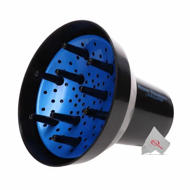 Alt view image 4 of 7 - CONAIR BABNTD3 BLACK FINGER DIFFUSER NANO TITANIUM UNIVERSAL