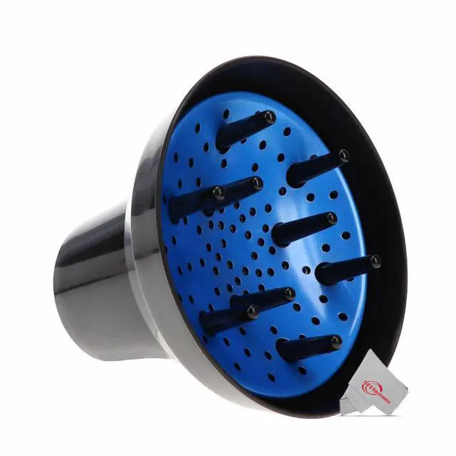 Alt view image 6 of 7 - CONAIR BABNTD3 BLACK FINGER DIFFUSER NANO TITANIUM UNIVERSAL