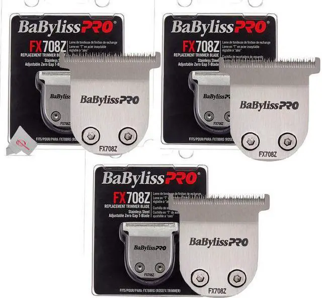 Main image of 3x Babyliss FX708Z PRO Replacement Trimmer Blade FX708Z For FX788 Trimmers