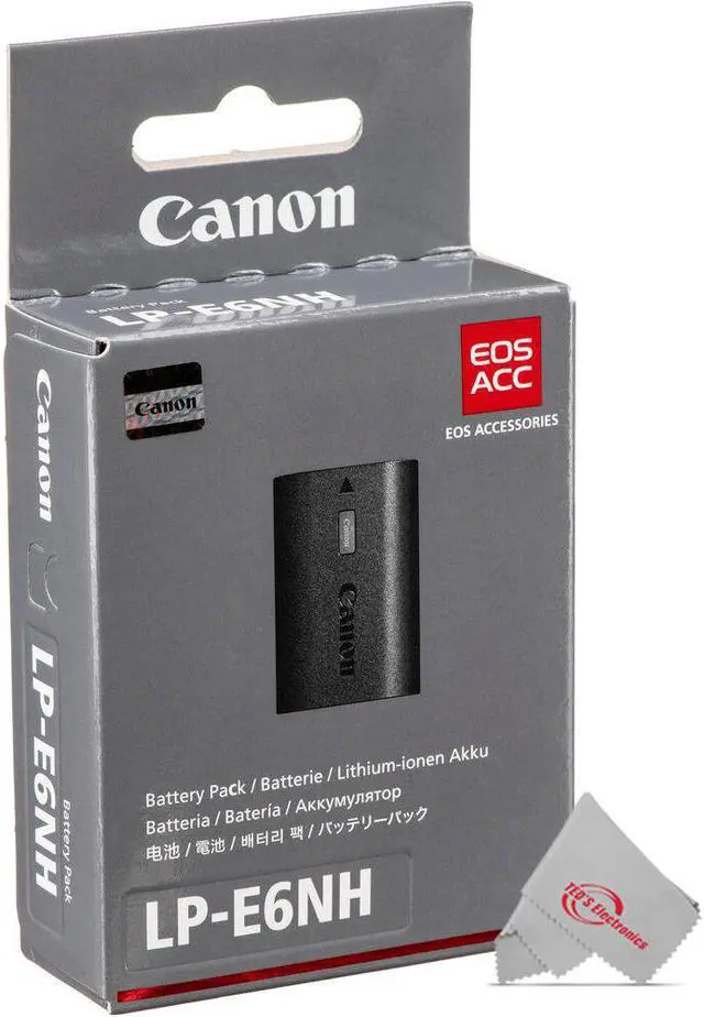 Alt view image 4 of 19 - Canon LP-E6NH Lithium-Ion Battery (7.2V, 2130mAh)