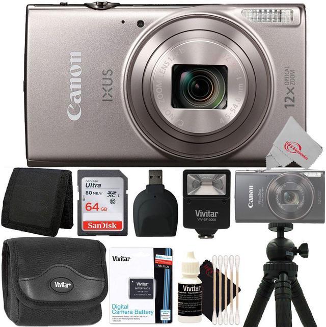 Canon PowerShot ELPH 360 HS 20.2MP Digital Camera With 12x Optical