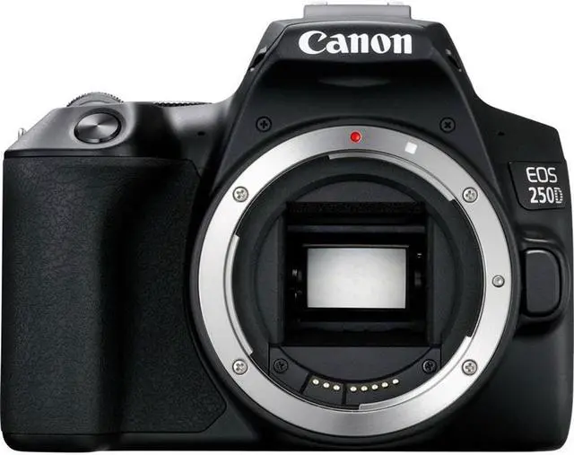Alt view image 2 of 7 - Canon EOS 250D Rebel SL3 Camera with EF-S 18-55mm f/4-5.6 IS STM Lens + Top Kit