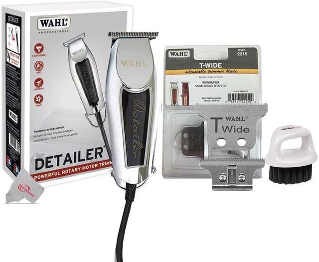 Wahl Professional Detailer Trimmer WAHL-8290 with Trimmer Blade Set # 2215  Kit 