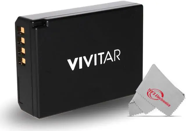 Alt view image 3 of 4 - Vivitar CB-E10 7.4V and 1100 mAh Canon LP-E10 Li-ion Replacement Battery Pack