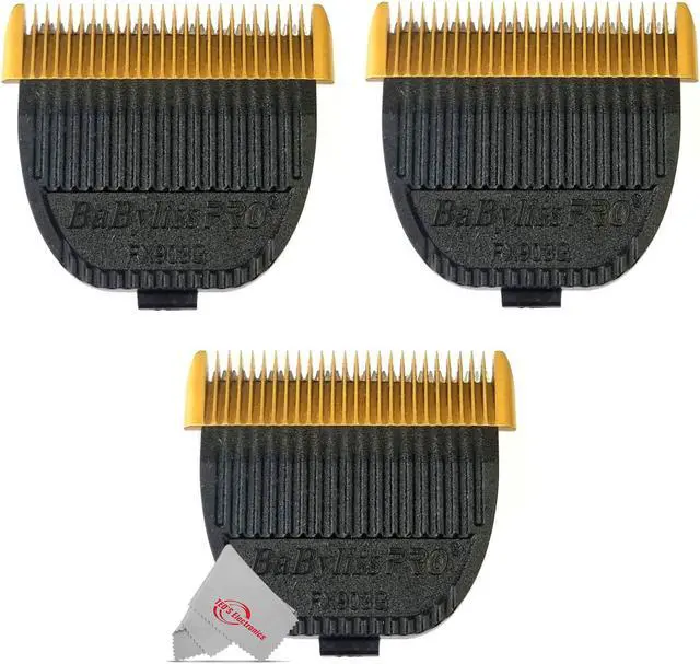 Main image of BaByliss Pro FX3 DLC Titanium Fade Replacement Blade Fits FXX3C Clipper #FX903G - 3 Count