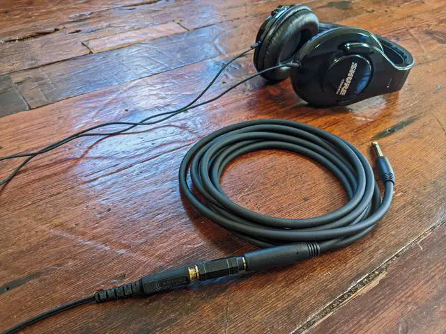 Alt view image 10 of 11 - Pig Hog 10' TRS 1/4" Female to TRS 1/4" Male Headphone Extension Cable #PHX14-10
