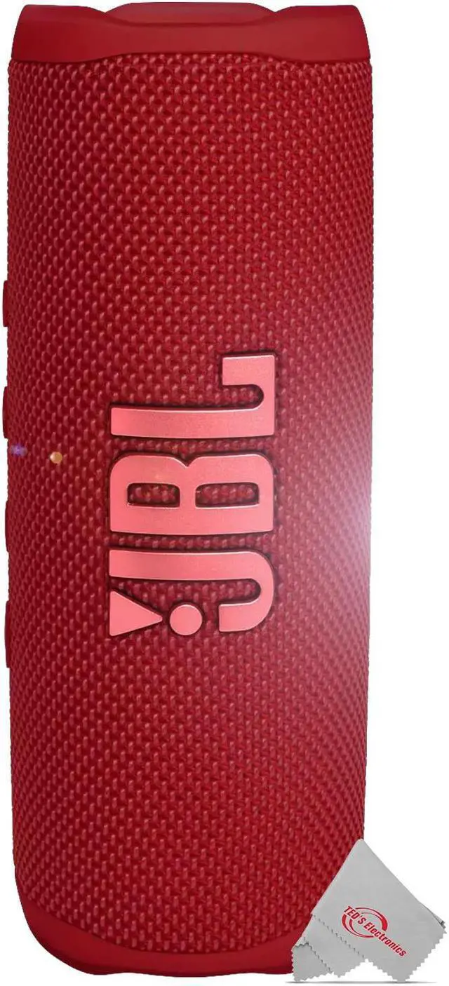 Alt view image 7 of 20 - Flip 6 Portable Bluetooth Splashproof IPX7 Waterproof Speaker - Red JBLFLIP6REDAM
