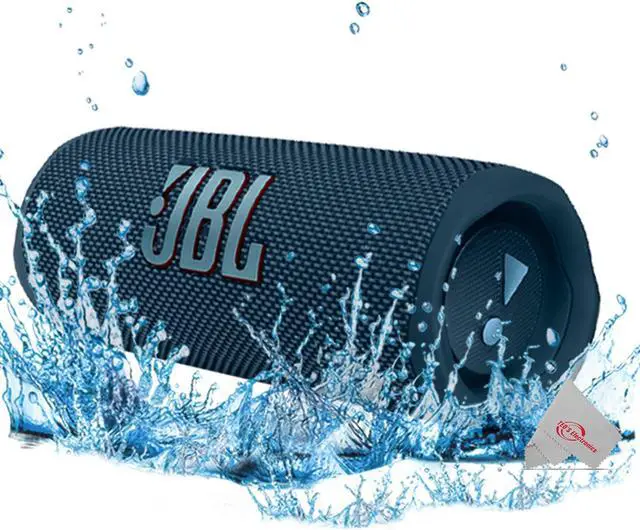 Alt view image 10 of 20 - Flip 6 Portable Bluetooth Splashproof Waterproof Speaker Blue JBLFLIP6BLUAM