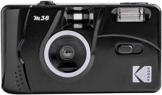 Alt view image 8 of 12 - Kodak M38 35mm Film Camera - Focus Free, Powerful Built-in Flash, Easy to Use (Starry Black)