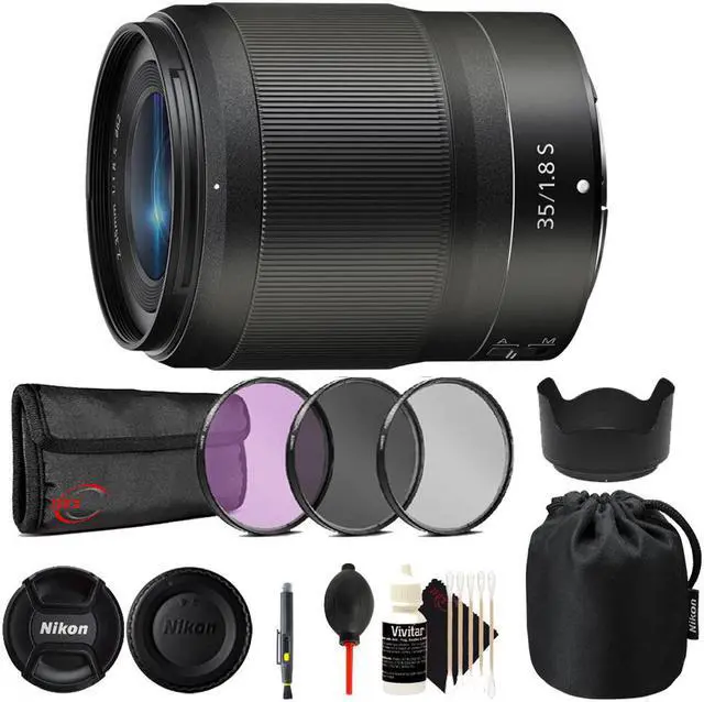 Main image of Nikon NIKKOR Z 35mm f/1.8 S Lens with Filter Accessory Kit