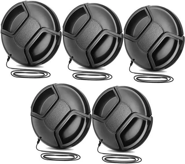 Main image of 5x Vivitar 62mm Snap-On Lens Cap for Cameras