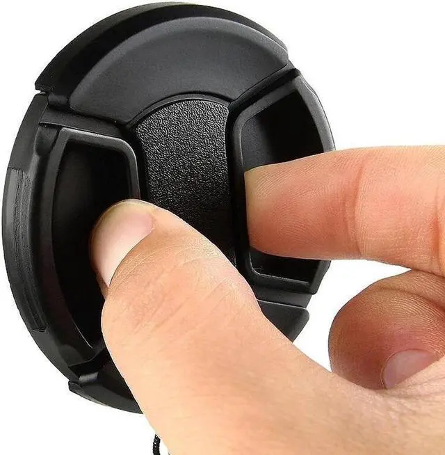 Alt view image 4 of 6 - 5x Vivitar 62mm Snap-On Lens Cap for Cameras