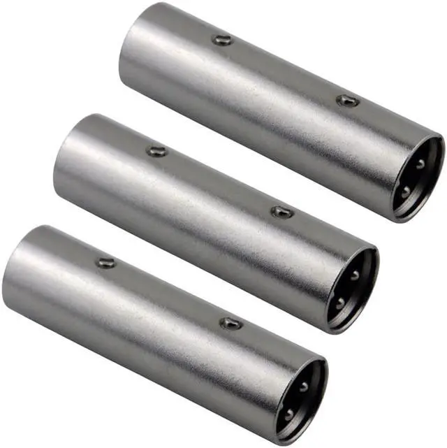 Main image of 3x Pig Hog Solutions XLR(M) to XLR(M) Balanced Adapter