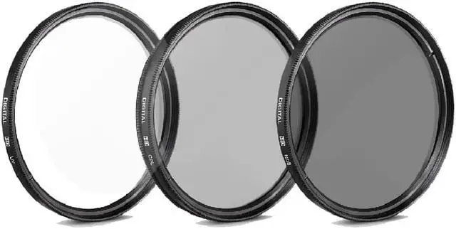 Alt view image 8 of 10 - Vivitar UV/CPL/ND Filter Kit - 62mm