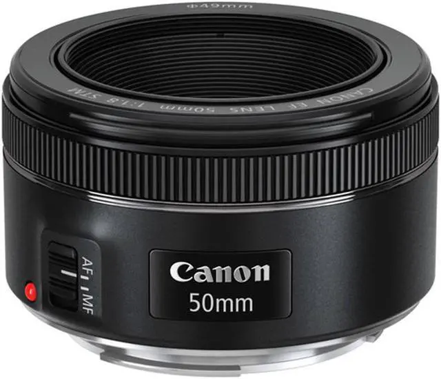 Alt view image 2 of 7 - Canon EF 50mm f 1.8 STM Lens Bundle for EOS Rebel SL3, 80D, 90D, T100 And All Canon Digital SLR Cameras