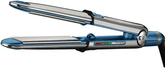 Alt view image 2 of 5 - BaByliss Pro Nano Titanium Prima 3100 Stainless Steel Flat Iron - 1"  BNT3100TUC (Dual Voltage)