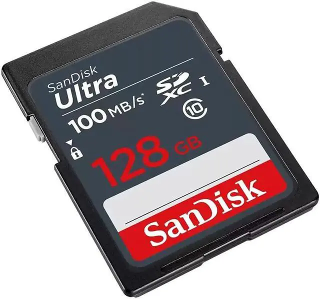 Alt view image 7 of 12 - SanDisk SDSDUNR-128G-GN3IN CYU 128GB 9pin SDXC r100MB/s C10 UHS-I SanDisk Ultra SDXC Memory Card