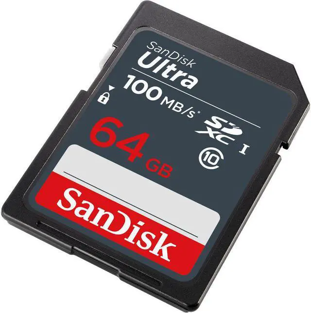 Alt view image 11 of 14 - SanDisk SDSDUNR-064G-GN3IN CVK 64GB 9pin SDXC r100MB/s C10 UHS-I SanDisk Ultra SDXC Memory Card
