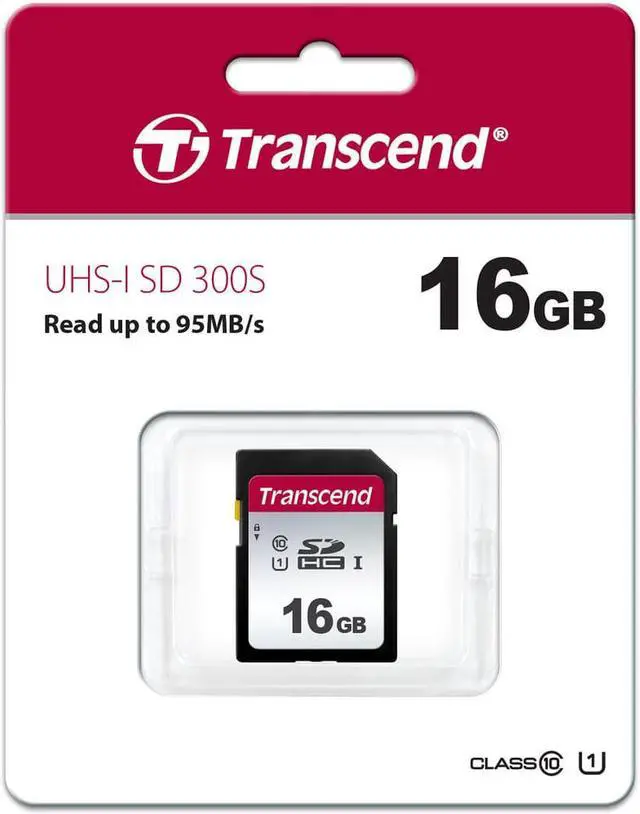 Alt view image 9 of 16 - TRANSCEND TS16GSDC300S 16GB UHS-I U1 SD CARD