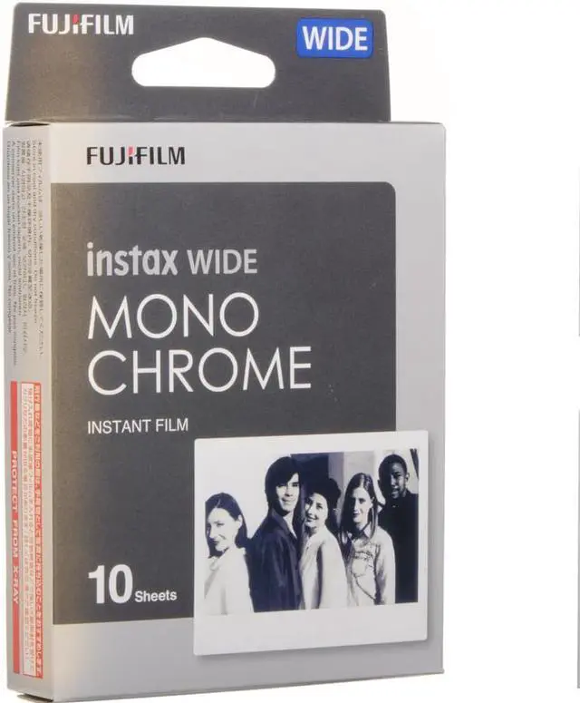 Alt view image 7 of 17 - Fujifilm Instax Wide Monochrome Film, White (16564101)