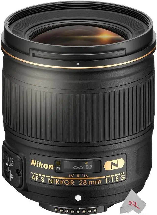 Main image of Nikon AF-S NIKKOR 28mm f/1.8G Lens Black