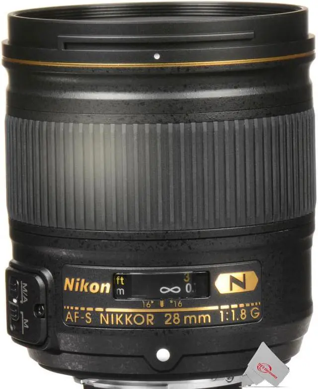 Alt view image 2 of 3 - Nikon AF-S NIKKOR 28mm f/1.8G Lens Black