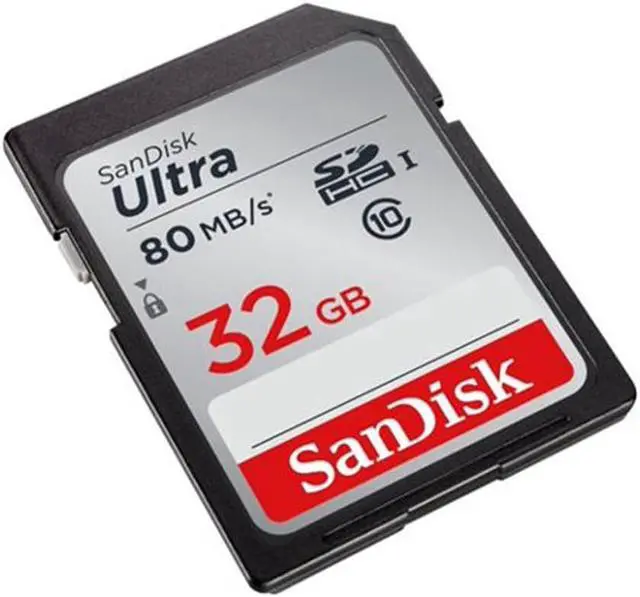 Alt view image 3 of 4 - 2x SanDisk 32GB Ultra SDHC UHS-I Memory Card with Memory Card Holder