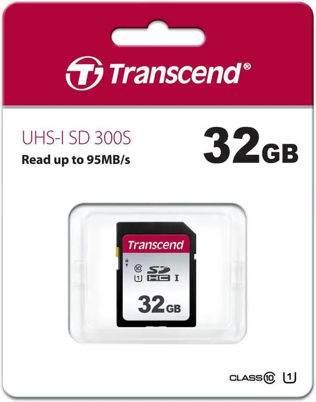 Alt view image 3 of 4 - 3x Transcend 32GB SDXC/SDHC 300S Memory Card TS32GSDC300S with Memory Card Holder