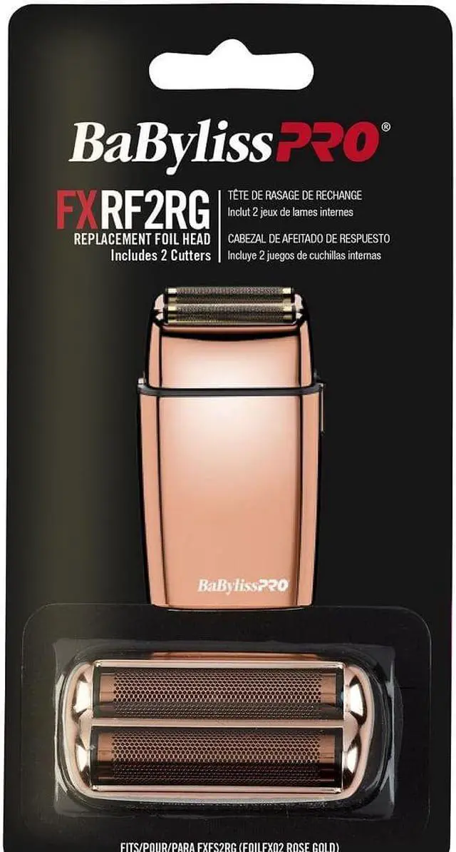 Main image of BaByliss Pro FOILFX02 Rose Gold Replacement Foil & Cutter #FXRF2RG