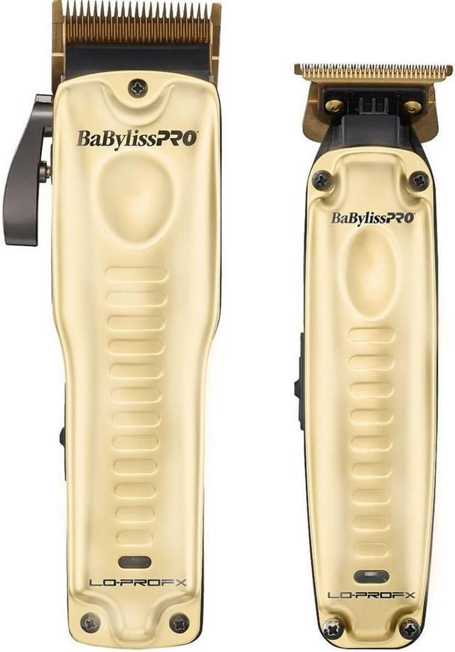 BaByliss Pro Limited Edition LO-PROFX High-Performance Clipper & Trimmer  Gift Set (GOLD) #FXHOLPKLP-G 