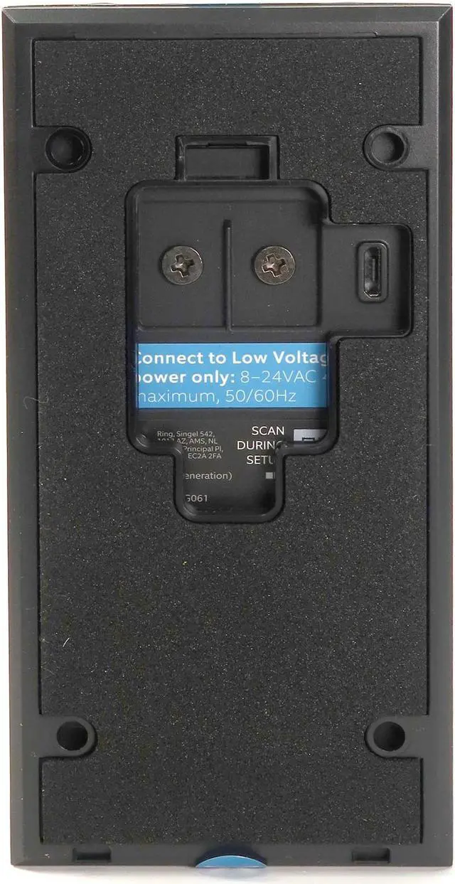 Alt view image 6 of 6 - Ring 1080p Video Doorbell (2020 Release, Satin Nickel)