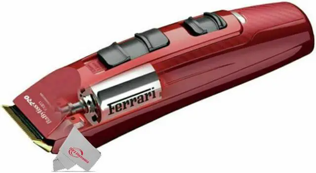Alt view image 3 of 7 - Babyliss Pro X2 Volare Ferrari Adjustable Clipper FXF811 Red with Large Styling Comb
