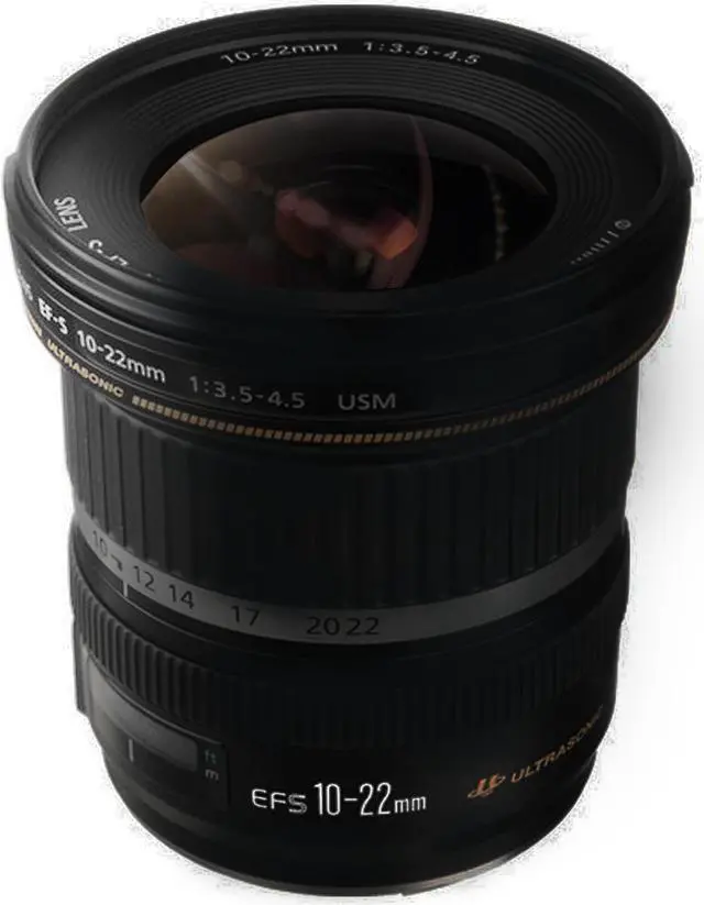 Alt view image 2 of 5 - Canon EF-S 10-22mm f/3.5-4.5 USM Lens + 77mm UV Filter + Lens Cap Holder + Pouch