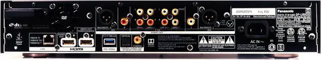 Alt view image 9 of 14 - Panasonic DP-UB9000 4K Blu-ray Player