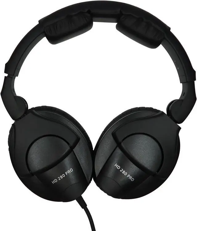 Alt view image 14 of 20 - Sennheiser HD 280 PRO Closed-Back Headphones Black