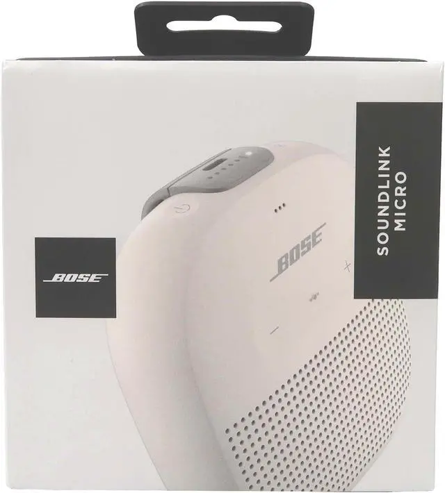 Alt view image 4 of 6 - 2x Bose Soundlink Micro Bluetooth Speaker (Smoke White)