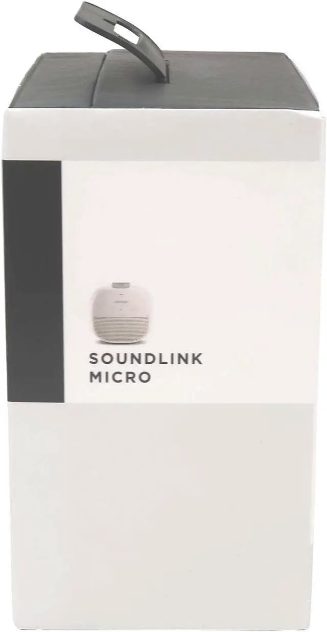 Alt view image 6 of 6 - 2x Bose Soundlink Micro Bluetooth Speaker (Smoke White)