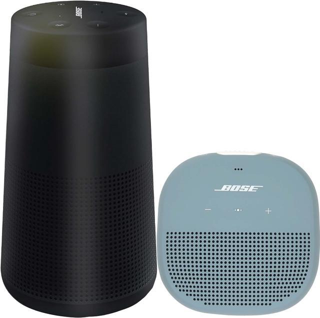 Speaker with Bluetooth Micro Speaker Bose Triple Bluetooth (Stone Bose Blue) - SoundLink Soundlink Revolve Black