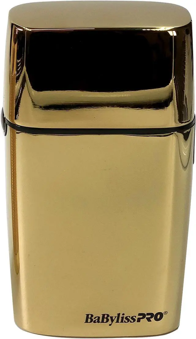 Alt view image 3 of 7 - BaByliss Pro GOLDFX Collection Metal Lithium Outlining Trimmer & Double Foil Shaver #FXHOLPK2GN with Babyliss Pro Gold FX Trimmer Charging Base fits FX787 Trimmers