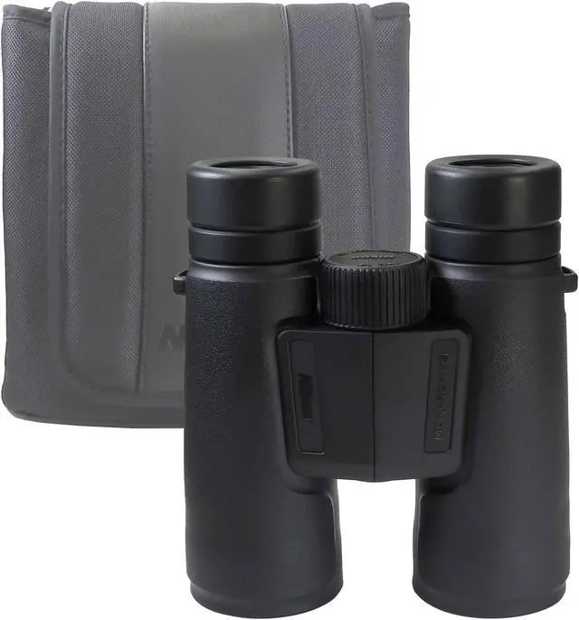 Alt view image 2 of 7 - Nikon 8x42 Monarch M5 Waterproof Roof Prism Binoculars (Black) with Vivitar Professional Cleaning Kit