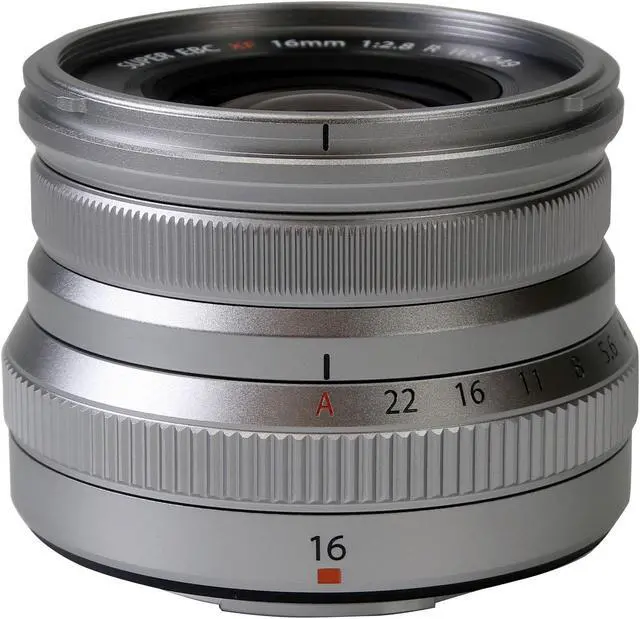 Alt view image 2 of 7 - FUJIFILM XF 16mm f/2.8 R WR Lens (Silver)