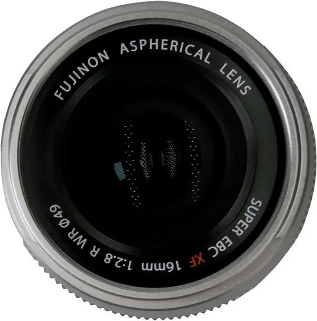 Alt view image 6 of 7 - FUJIFILM XF 16mm f/2.8 R WR Lens (Silver)
