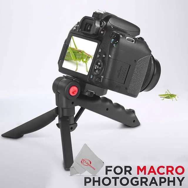 Alt view image 5 of 7 - Vivitar Pistol Grip Tripod for Smartphones and Cameras