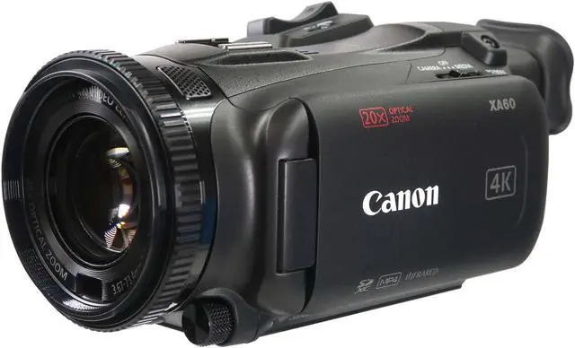 Alt view image 2 of 6 - Canon XA60B Professional UHD 4K Camcorder PAL (Black)