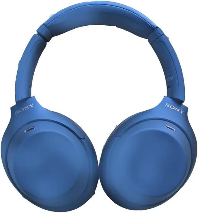 Alt view image 11 of 20 - Sony WH-1000XM4 Wireless Industry Leading Noise Canceling Overhead Headphones with Mic for Phone-Call and Alexa Voice Control, Blue