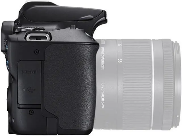 Alt view image 6 of 9 - Canon EOS Rebel SL3 DSLR Camera (Black, Body Only) - Intl Model